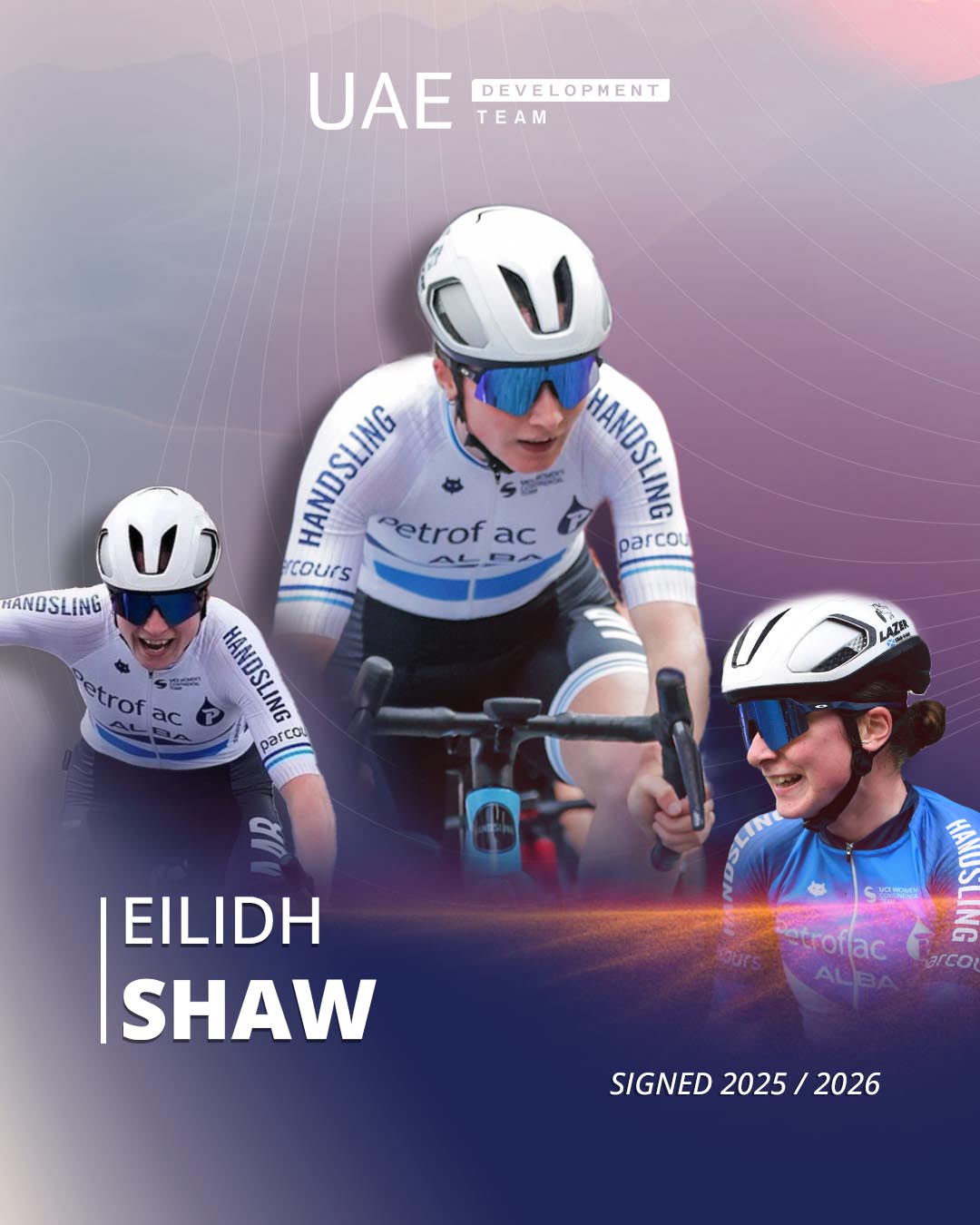 Eilidh Shaw signs two-year contract with UAE Development Team